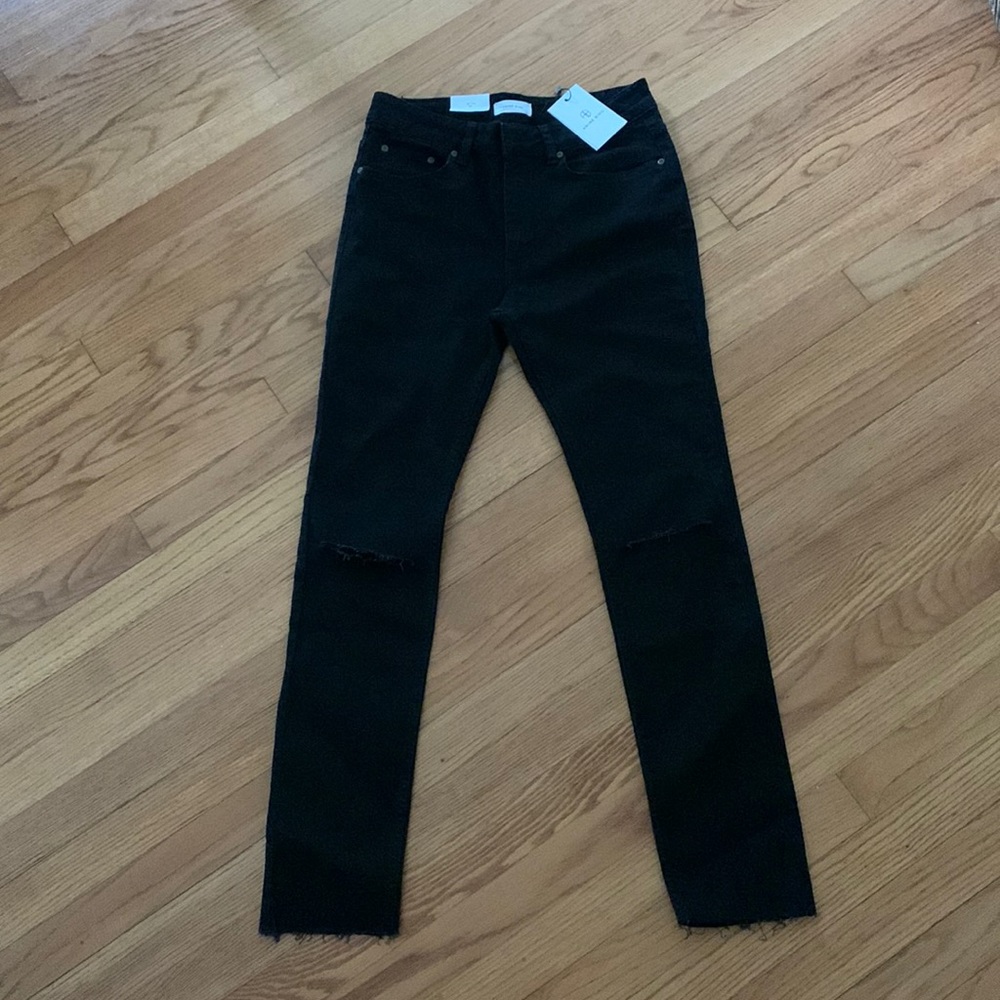 Anine Bing Black Skinny Jeans